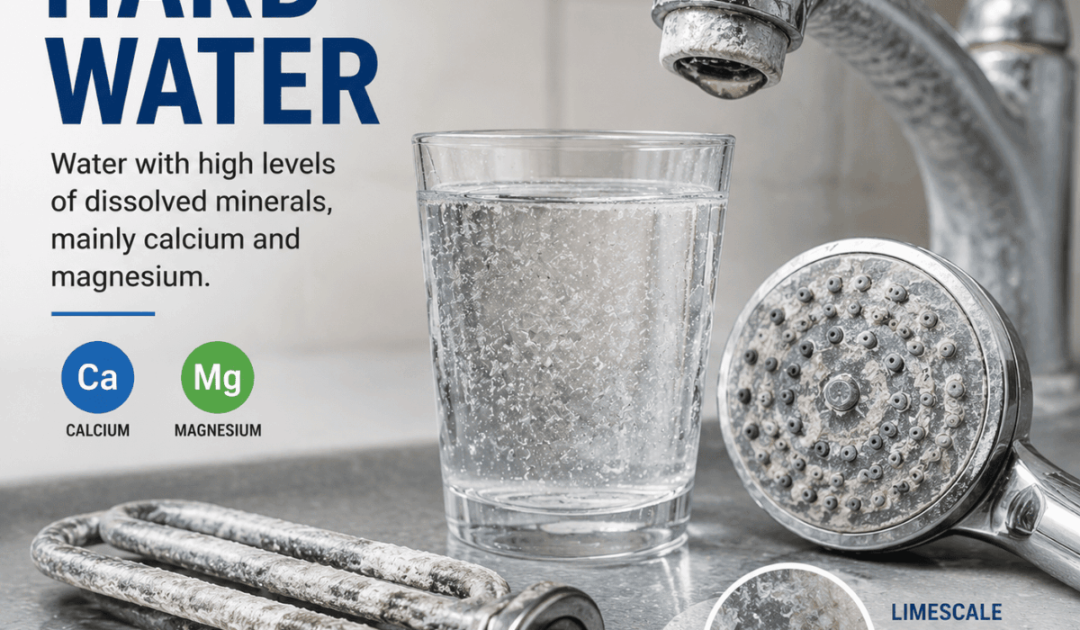 hard water image