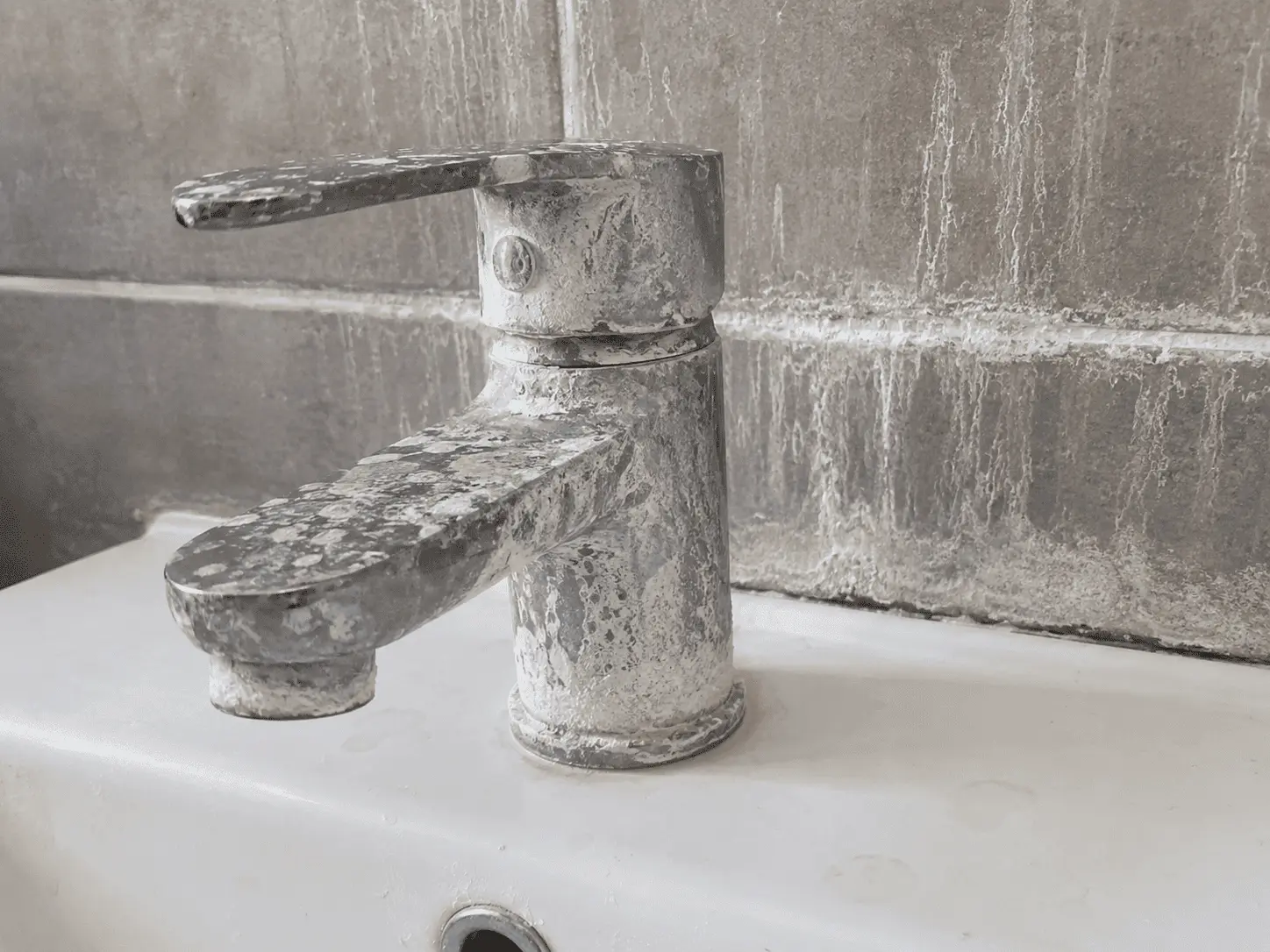 Home hard water problem before Ethix