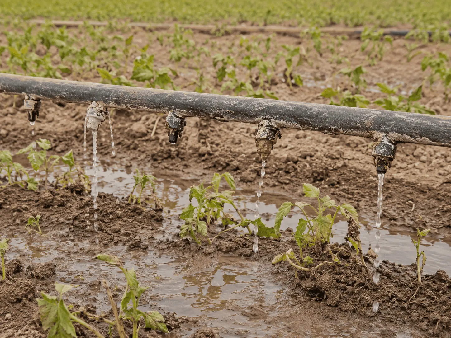 Agriculture hard water problem before Ethix