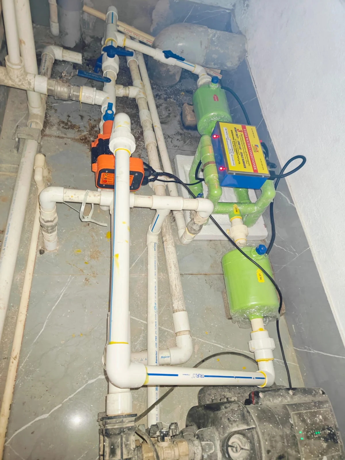 Ethix Water Conditioner installation project 14