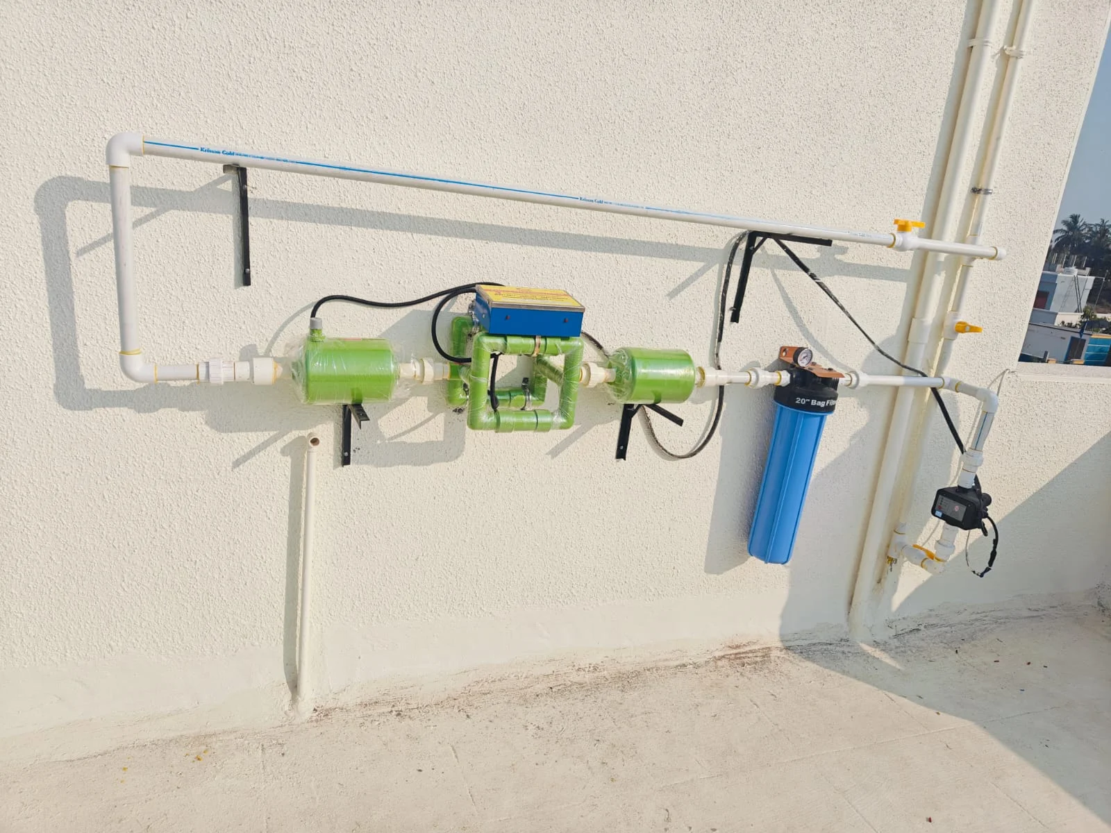 Ethix Water Conditioner installation project 12