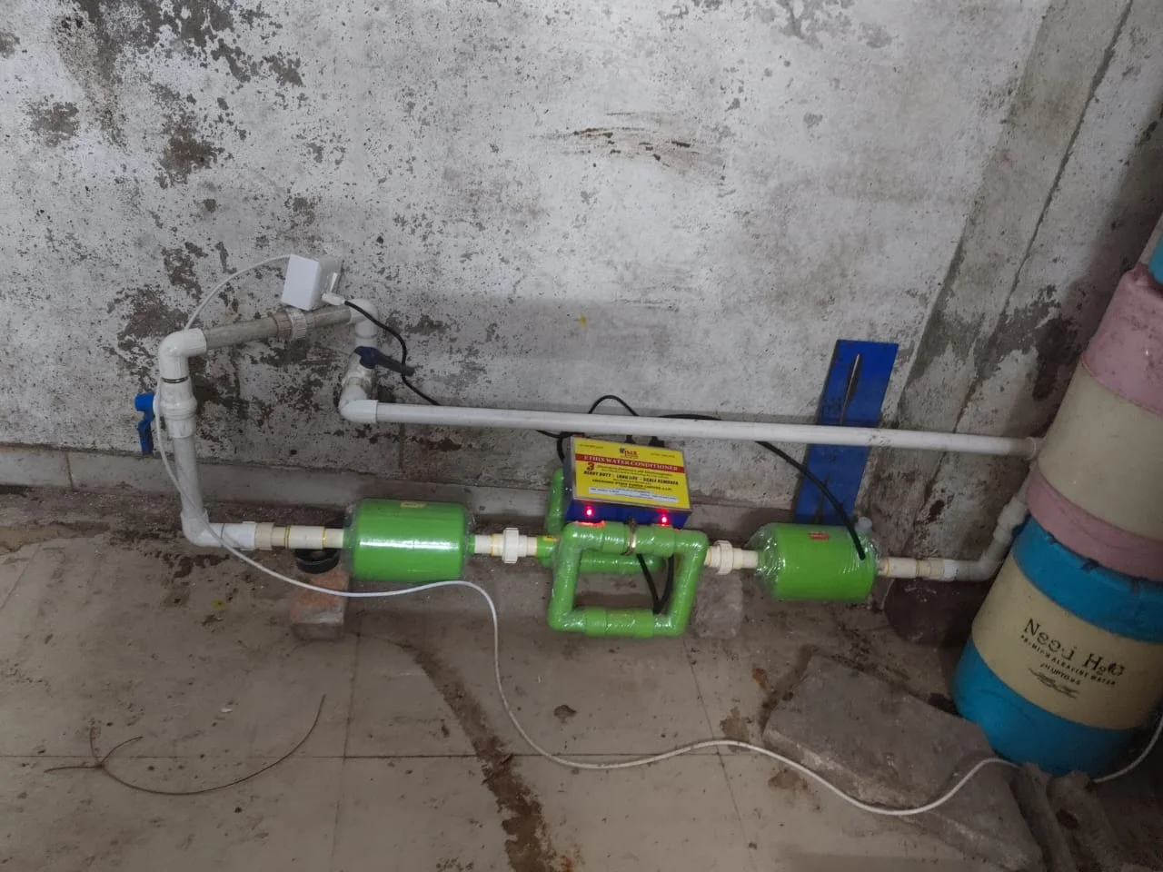 Ethix Water Conditioner installation project 07