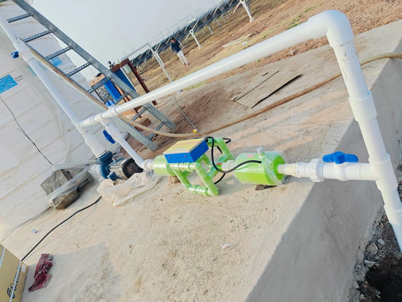 Ethix Water Conditioner installation project 05
