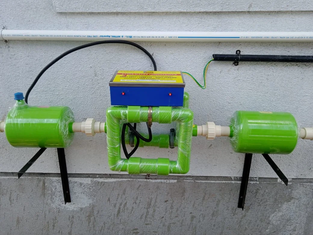 Ethix Water Conditioner installation project 45