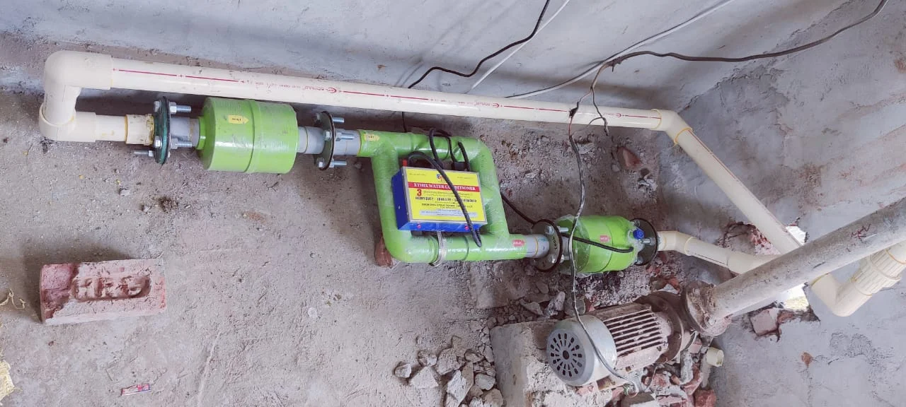 Ethix Water Conditioner installation project 44