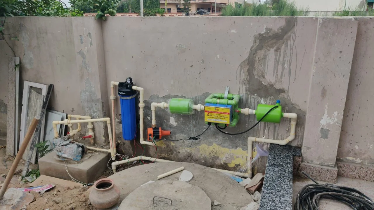 Ethix Water Conditioner installation project 41