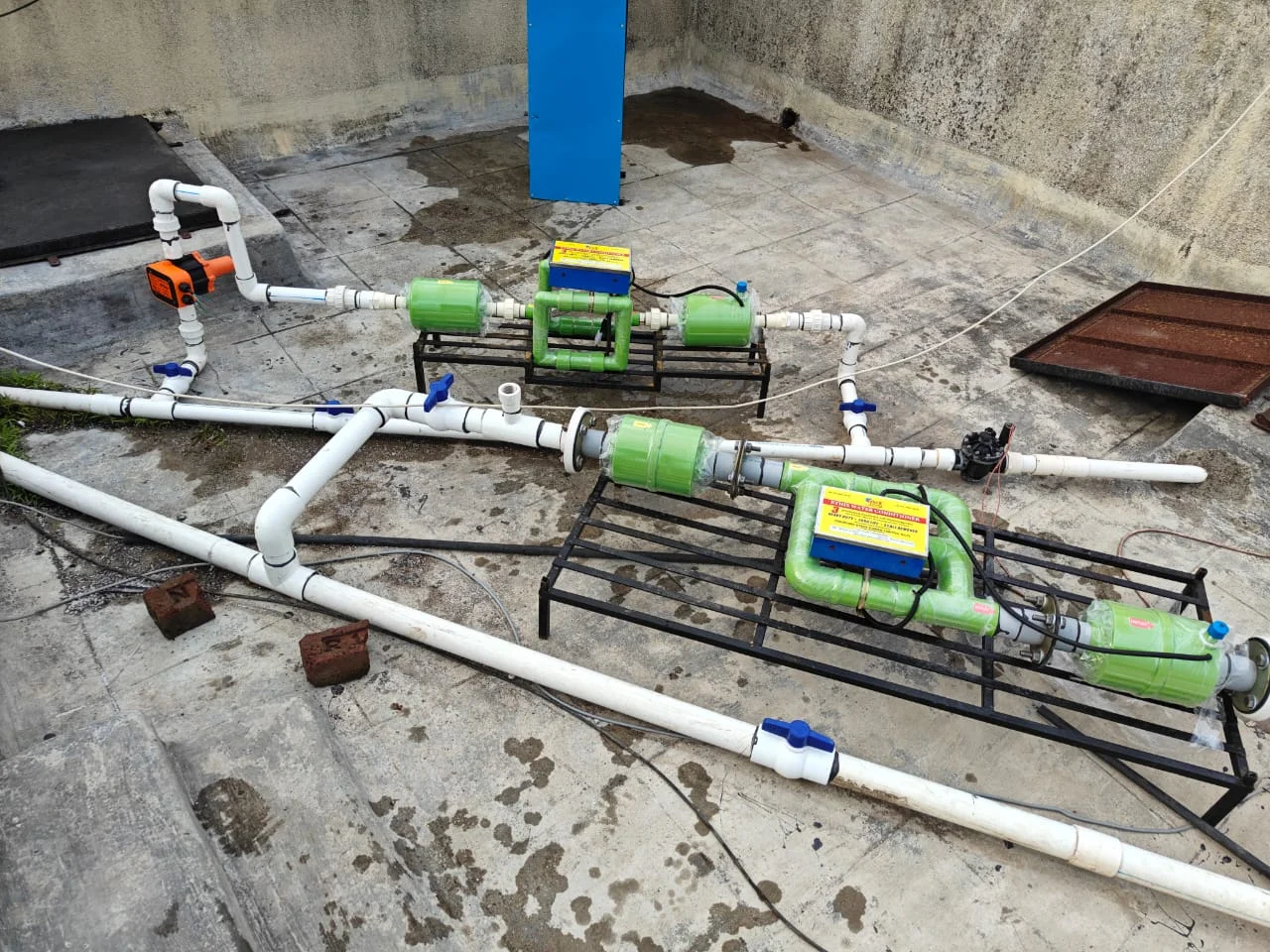 Ethix Water Conditioner installation project 42