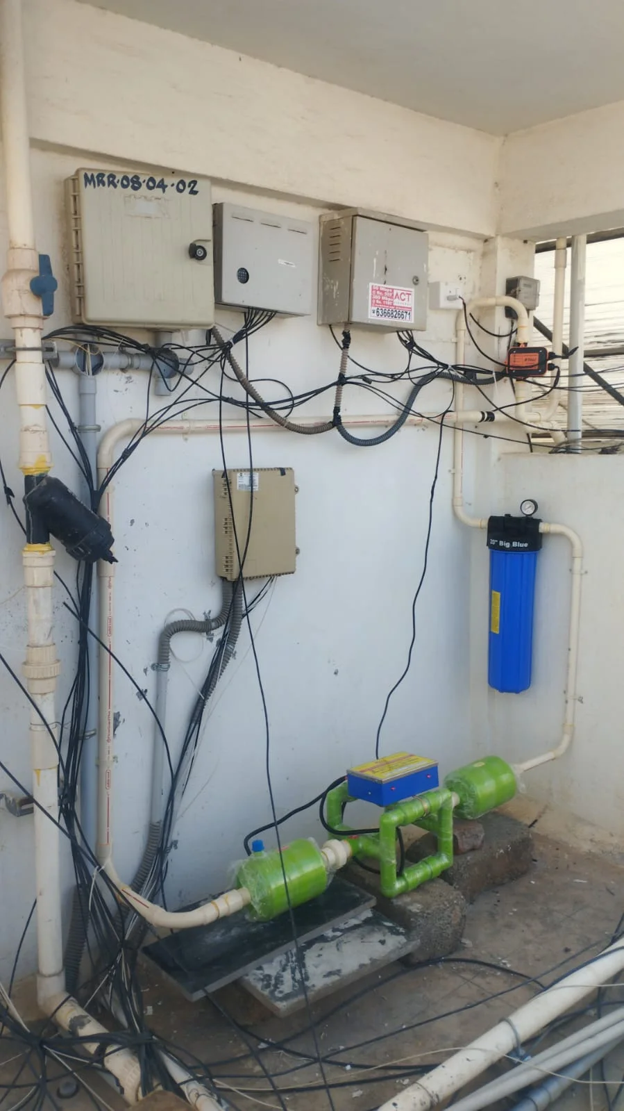 Ethix Water Conditioner installation project 40