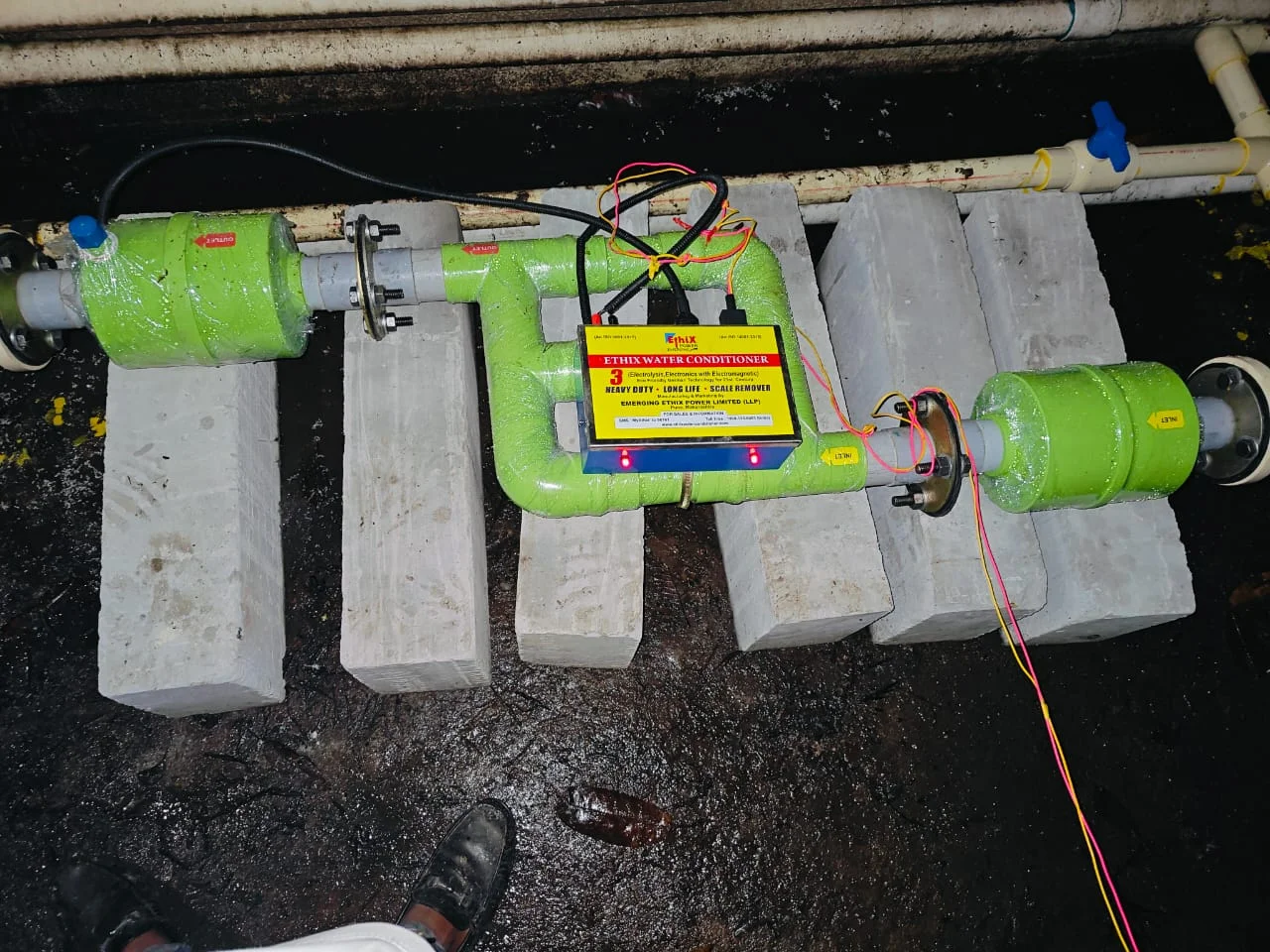 Ethix Water Conditioner installation project 35