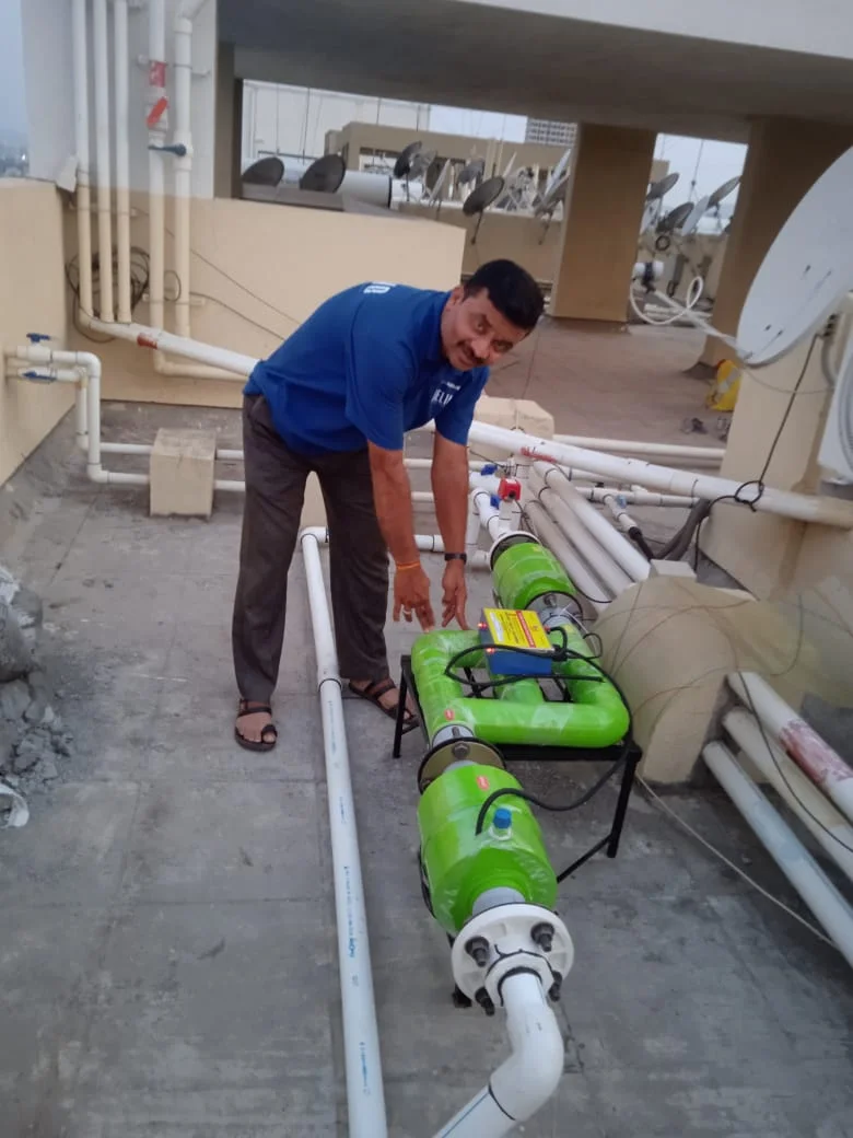 Ethix Water Conditioner installation project 04
