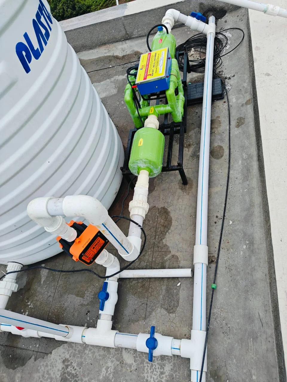 Ethix Water Conditioner installation project 33