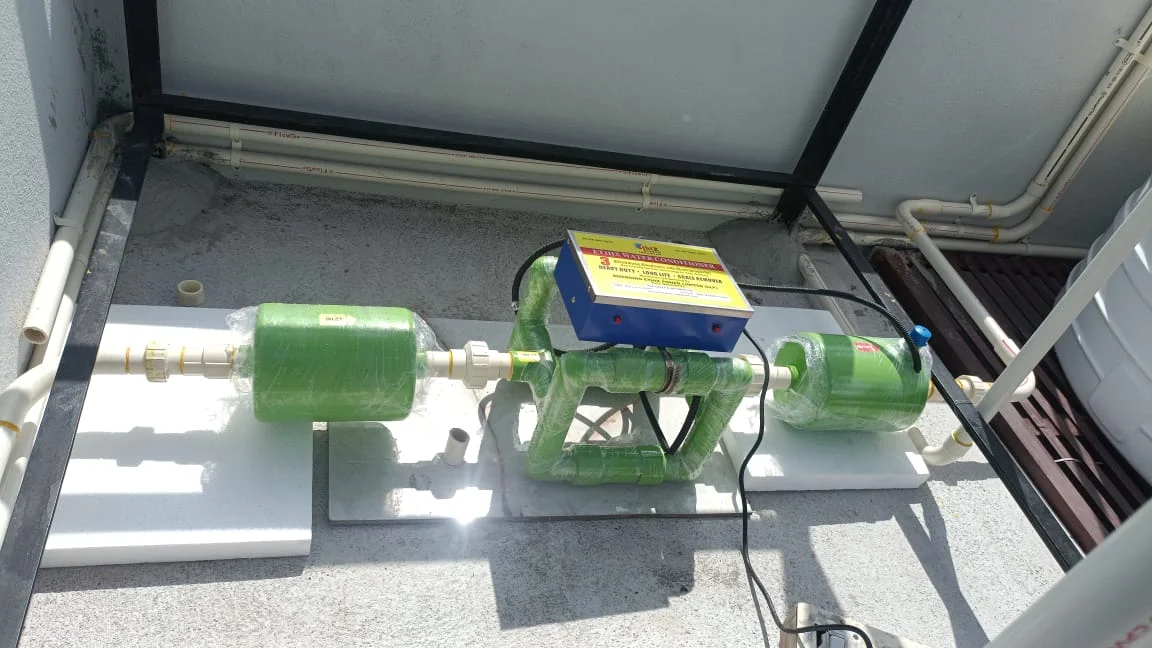 Ethix Water Conditioner installation project 29