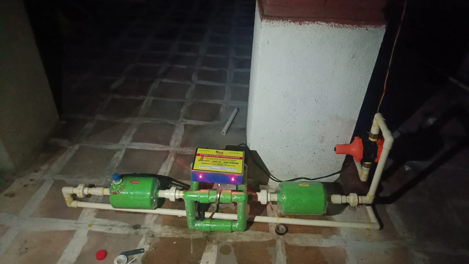 Ethix Water Conditioner installation project 28