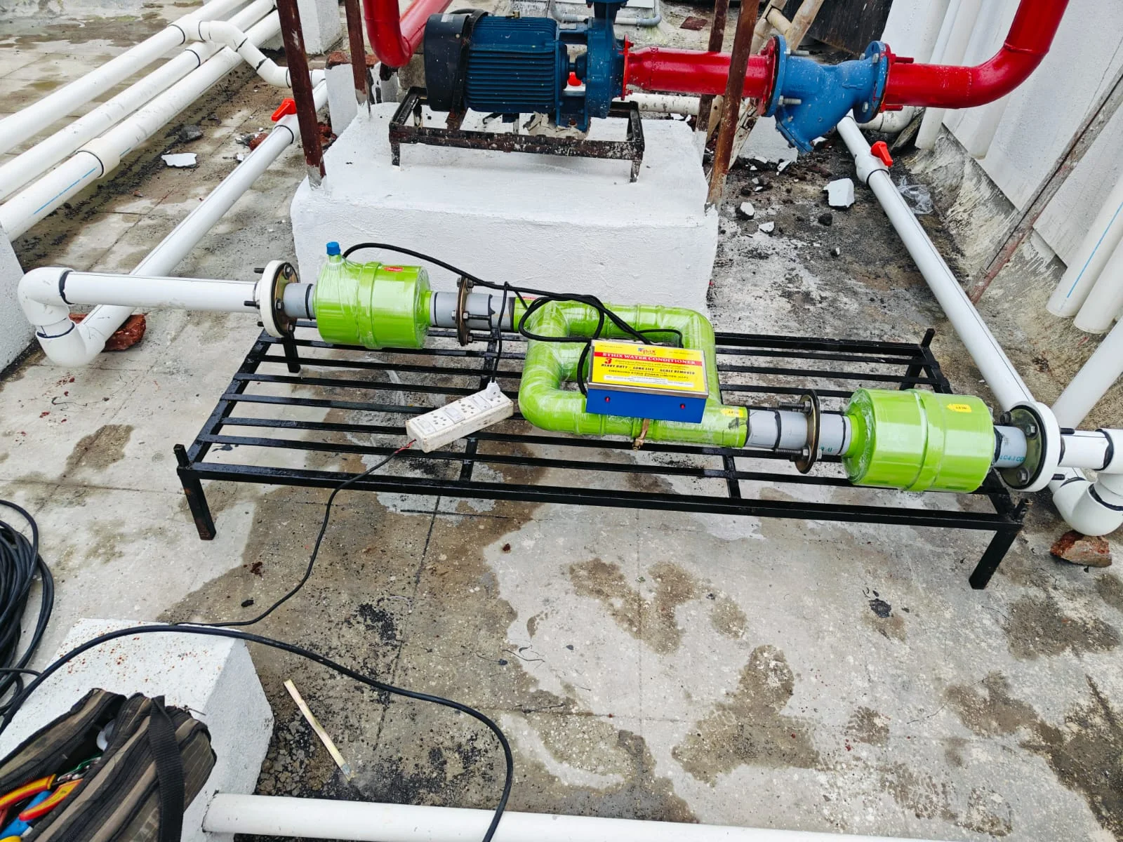 Ethix Water Conditioner installation project 24