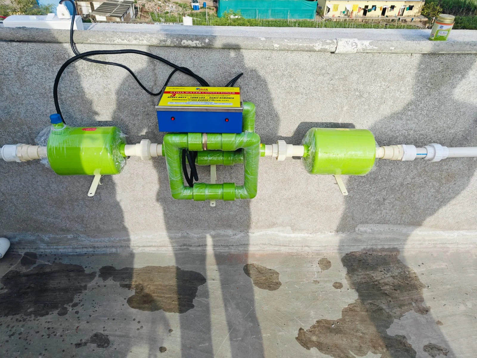 Ethix Water Conditioner installation project 23
