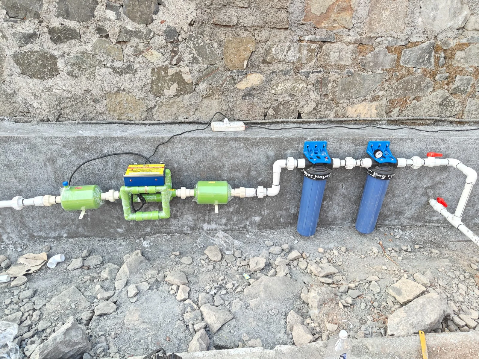 Ethix Water Conditioner installation project 02