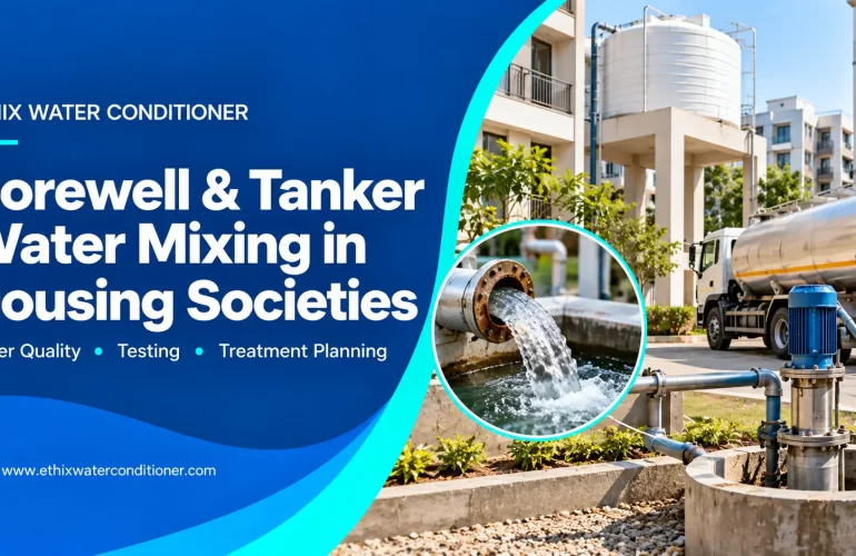 Borewell & Tanker Water Mixing: Society Water Guide | Ethix