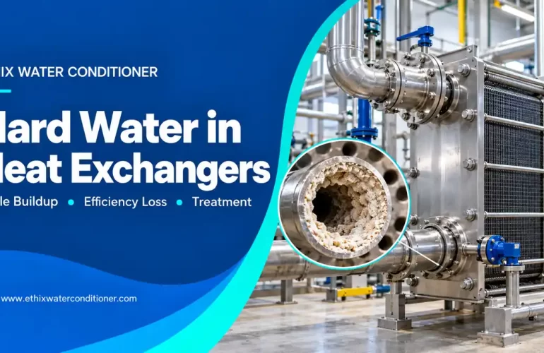 Hard Water in Heat Exchangers: Scale, Efficiency Loss and Treatment